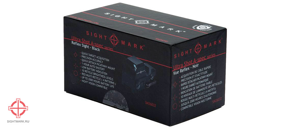 Коробка прицела Sightmark Ultra Shot A-Spec (SM26032)